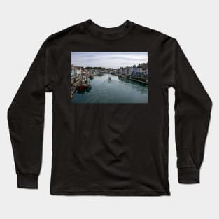 Weymouth Harbour, UK Long Sleeve T-Shirt